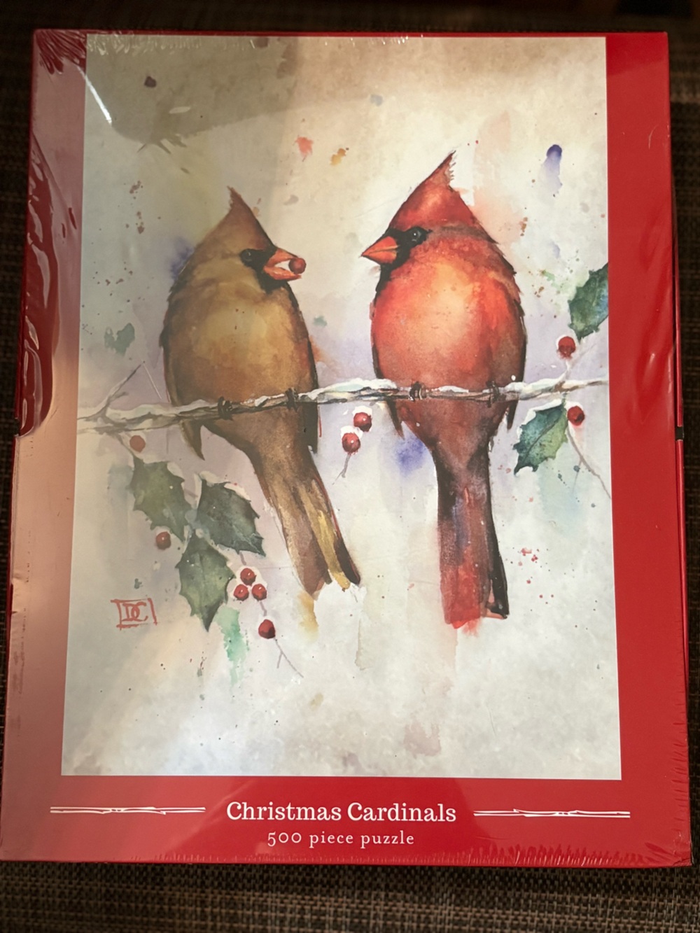 Christmas Cardinal Puzzle